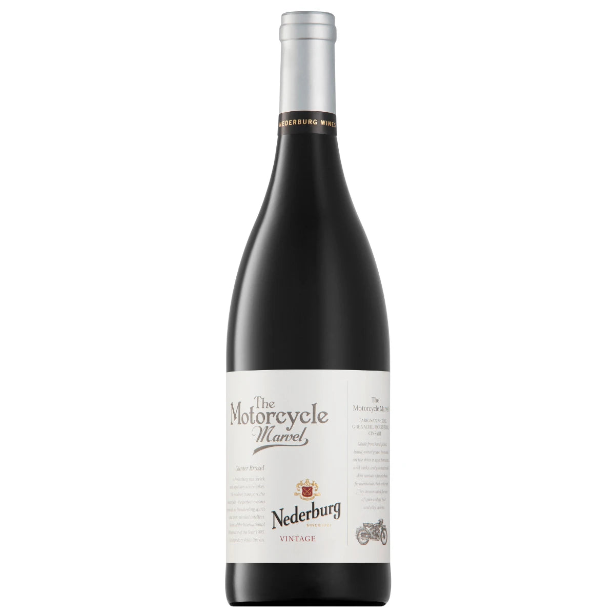 Nederburg Heritage Heroes Motorcycle Marvel Rhone Blend