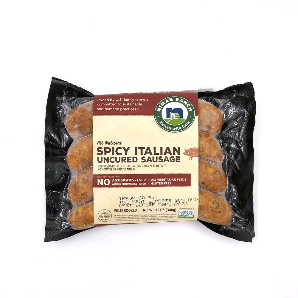 Niman Ranch Spicy Italian Uncured Sausage