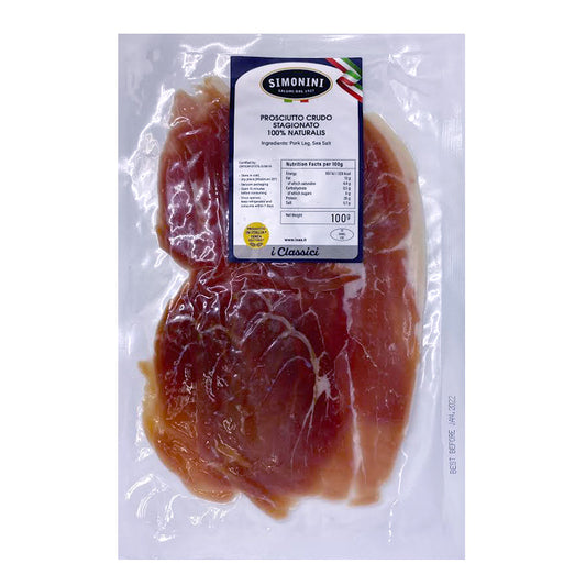 Simonini Prosc. Crudo Stagionato Mattonella Meta Csmm 100% Naturalis Vp
