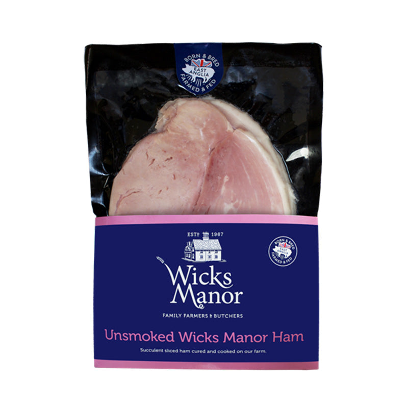 Wicks Manor Ham Sliced Unsmoked
